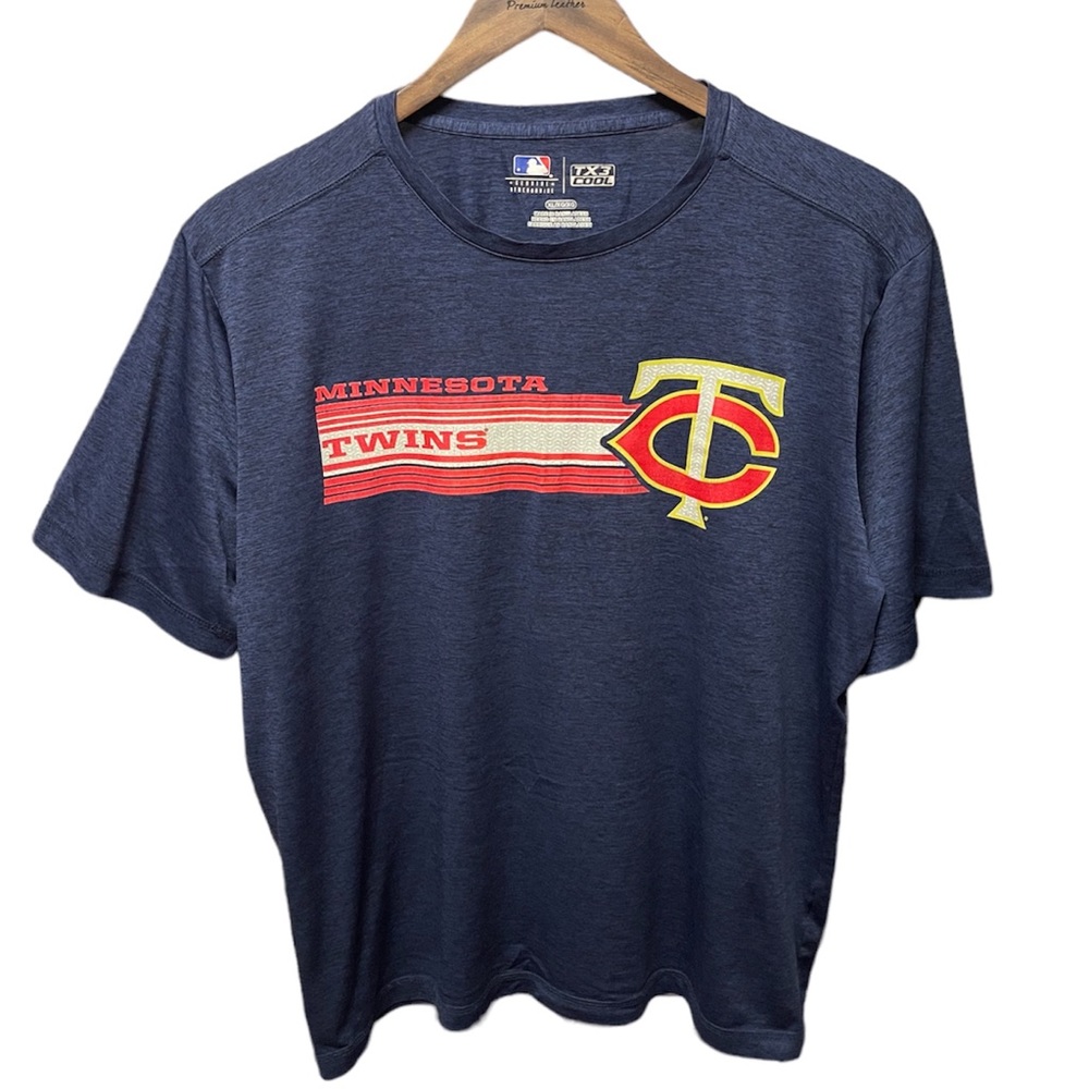 MLB Minnesota Twins baseball team short sleeve crewneck pro sports T-shirt